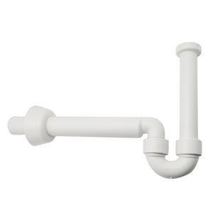 SIFONE AD S PER BIDET PP BIANCO- Diam. 40 mm - G 11/4- GEBER- pezzi 1