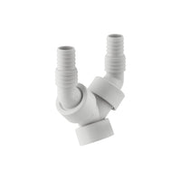 PORTA FLESSIBILE A GOMITO DOPPIO GEBERIT- G 1- GEBER- pezzi 1