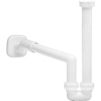 SIFONE ECCENTRICO PER BIDET- Bianco- LIRA- pezzi 1