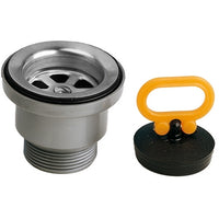 PILETTA UNIVERSALE COMPLETA SENZA TP PER LAVELLO CON FORO DM 60- LIRA- pezzi 1