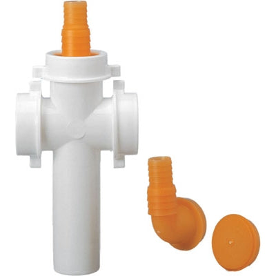 RACCORDO 3 VIE DIAM. 40 CON ATTACCO LAVATRICI E LAVASTOVIGLIE 120MM- Diam. 40 x 120mm- LIRA