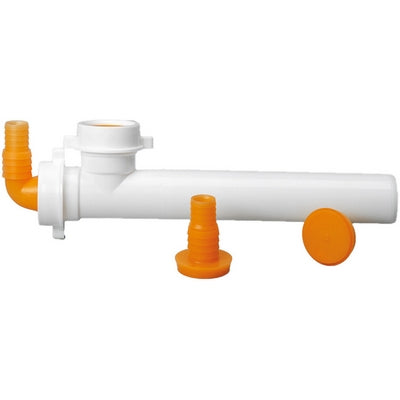 RACCORDO 2 VIE DIAM. 40 CON ATTACCO LAVATRICI E LAVASTOVIGLIE 230MM- Diam. 40 x 230mm- LIRA- pezzi 1