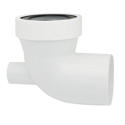 PROLUNGA WC CORTA MASCHIO CON GUARNIZIONE DI TENUTA TROPPO PIENO- DH- pezzi 1