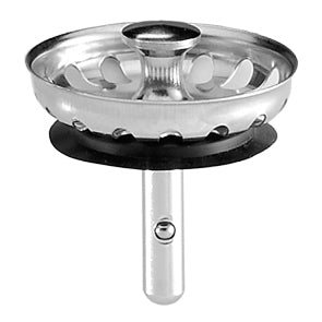 TAPPO CESTELLINO INOX DM 52 MOD. LUX PER PILETTA- DH- pezzi 1