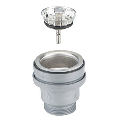 PILETTA Basket Mini per lavelli inox e sintetici con foro di scarico Ø 60