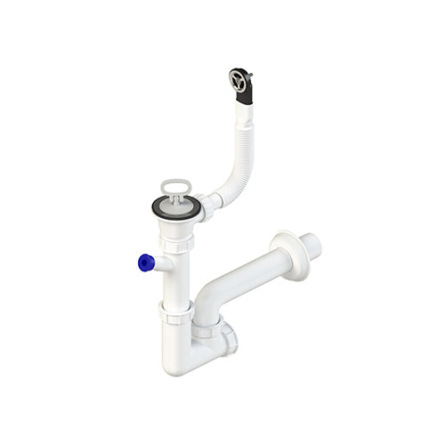 KIT PER LAVATOIO 1 VIA PILETTA D.70- Uscita DN40- DH- pezzi 1