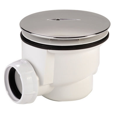 PILETTA CAPSULA IN ABS CROMATO- Diam. 60- NICOL- pezzi 1