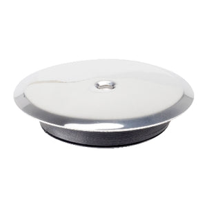 TAPPO COMPLETO DI PIASTRA TONDA CIECA- D. 127-96 mm- OLIVE- pezzi 1