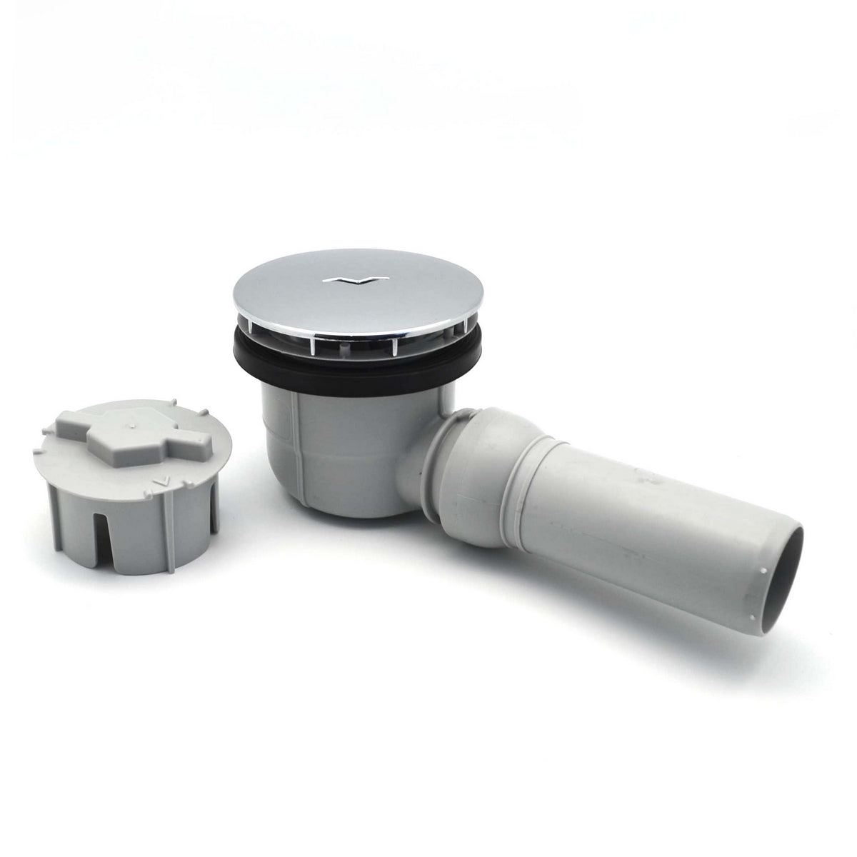 PILETTA SIFONATA PER PIATTI DOCCIA USCITA ORIZZONTALE- Diam. 50- OLIVE- pezzi 1