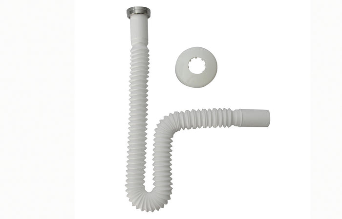 TUBO ESTENSIBILE PER SIFONI CON ROSONE TIPO LUX- 1 x 26- BONOM- pezzi 1