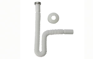 TUBO ESTENSIBILE PER SIFONI CON ROSONE TIPO LUX- 1 x 32- BONOM- pezzi 1