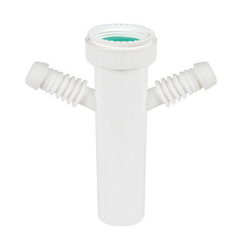 CANOTTO CON 2 ATTACCHI PER LAVATRICE LAVASTOVIGLIE- 11/2       11/4-11/2- DH- pezzi 1