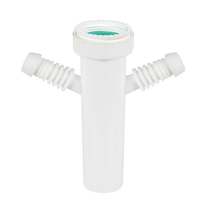 CANOTTO CON 2 ATTACCHI PER LAVATRICE LAVASTOVIGLIE- 11/2       11/4-11/2- DH- pezzi 1