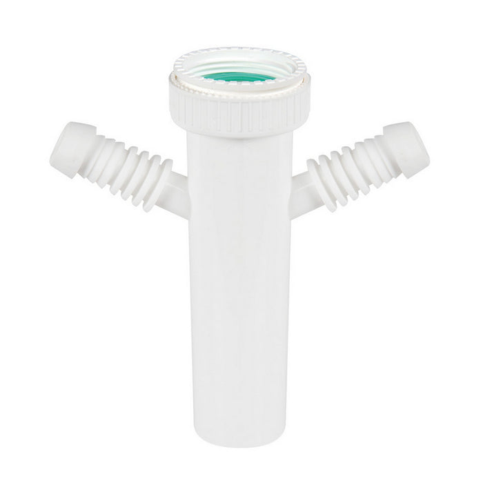 CANOTTO CON 2 ATTACCHI PER LAVATRICE LAVASTOVIGLIE- 11/2       11/4-11/2- DH- pezzi 1