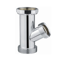 CANOTTO MF C/ATTACCO LAVATRICE + CURVA CROMO- 1 1/4- DEBOR- pezzi 1