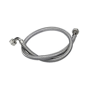 TUBO DI CARICO INOX GIGANTE CON CURVETTA- cm 150- RERU- pezzi 1