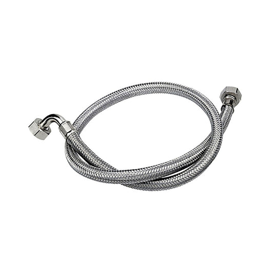 TUBO DI CARICO INOX GIGANTE CON CURVETTA- cm 150- RERU- pezzi 1