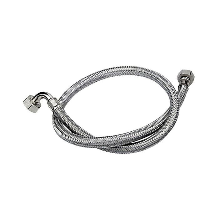 TUBO DI CARICO INOX GIGANTE CON CURVETTA- cm 150- RERU- pezzi 1