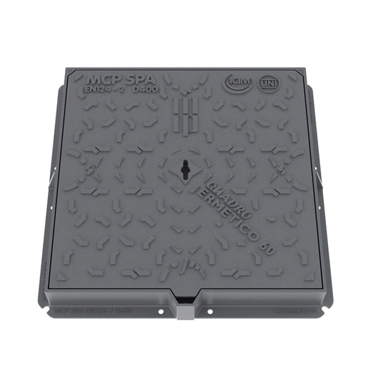 CHIUSINO IN GHISA D400- cm 70 x 70- MCP- pezzi 1