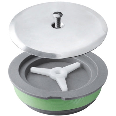 TAPPO AD ESPANSIONE PER SIFONI A PAVIMENTO PIATTELLO 125 MM- Diam. 100 - Piattello 125mm- BONOM- pezzi 1