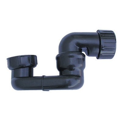 SIFONE IN PP RIBASSATO ORIENTABILE PER VASCA- 11/2- DH- pezzi 1