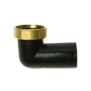 RACCORDO CURVO BASSO CON DADO GIREVOLE IN OTTONE- 11/2 x Diam. 40- BONOM- pezzi 1