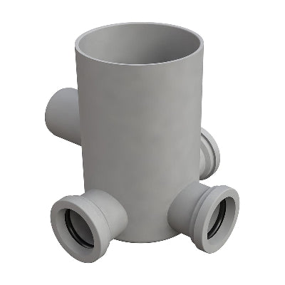 POZZETTO A PAVIMENTO CON BICCHIERE 4 VIE MODELLO ALTO- Diam. 50- BONOM- pezzi 1