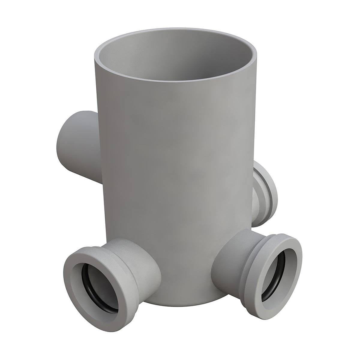 POZZETTO A PAVIMENTO CON BICCHIERE 4 VIE MODELLO ALTO- Diam. 40- BONOM- pezzi 1