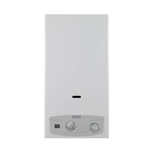 SCALDABAGNO A GAS ACQUAPROJET BLUE I- 11 l/min - Metano- BAXI- pezzi 1