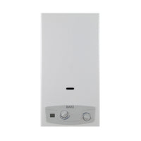 SCALDABAGNO A GAS ACQUAPROJET BLUE I- 14 l/min - Metano- BAXI- pezzi 1