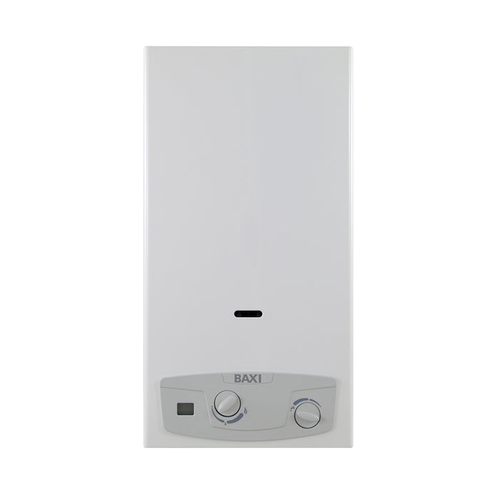 SCALDABAGNO A GAS ACQUAPROJET BLUE I- 14 l/min - Metano- BAXI- pezzi 1