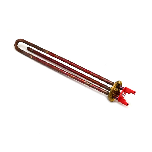 RESISTENZA DIRITTA CON FLANGIA CIRCOLARE  D. 48- W 2000 L. 285 mm 230V- UNIVA- pezzi 1