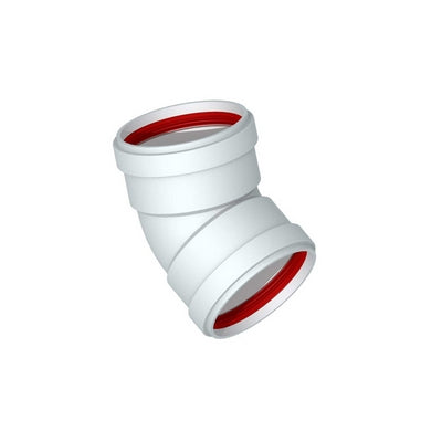 CURVA 45  ° FF DN 80 (SDOPPIATO)- STABI- pezzi 1