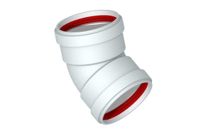 CURVA 45  ° FF DN 80 (SDOPPIATO)- STABI- pezzi 1