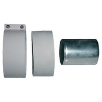 MANICOTTO DN 100 + RACCORDO DN 60 M.M.  (COASSIALE)- STABI- pezzi 1