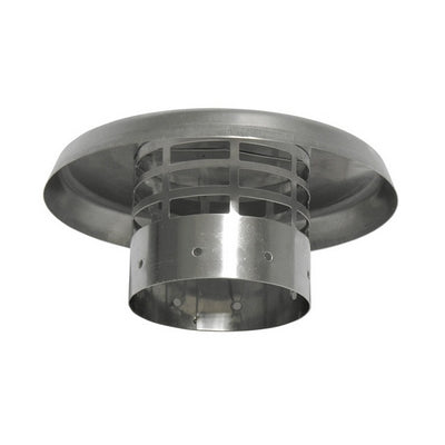 CAPPELLO IN ACCIAIO INOX LUCIDO   DIAM.80- Diam.80- STABI- pezzi 1