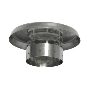 CAPPELLO IN ACCIAIO INOX LUCIDO   DIAM.80- Diam.80- STABI- pezzi 1