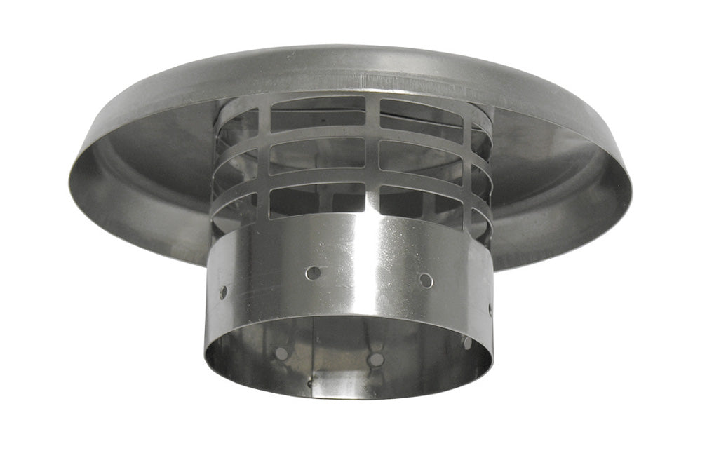 CAPPELLO IN ACCIAIO INOX LUCIDO   DIAM.80- Diam.80- STABI- pezzi 1