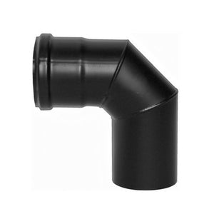 CURVA A 90  ° SMALTATO PELLET- Diam. 100- DK- pezzi 1