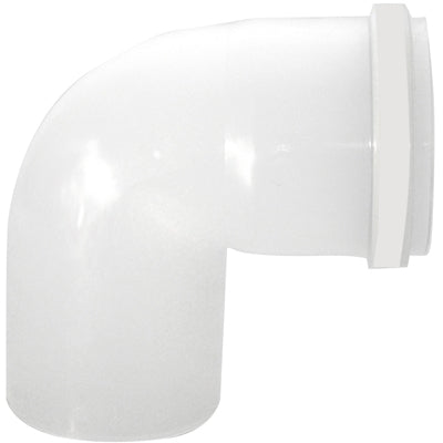 CURVA MONO-PARETE IN PPs  90  ° - LINEA CONDENSAZIONE- Diam. 80- STABI- pezzi 1