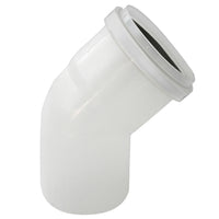 CURVA MONO-PARETE IN PPs 45  ° - LINEA CONDENSAZIONE- Diam. 60- STABI- pezzi 1