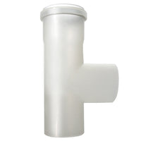 RACCORDO MONO-PARETE A TEE IN PPs  LINEA CONDENSAZIONE- Diam. 60- STABI- pezzi 1