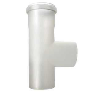 RACCORDO MONO-PARETE A TEE IN PPs  LINEA CONDENSAZIONE- Diam. 80- STABI- pezzi 1