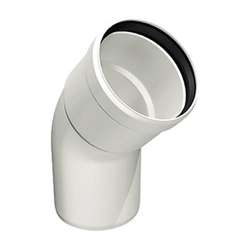 CURVA 45  ° OLIFLEX- Diam. 80- OLIVE- pezzi 1