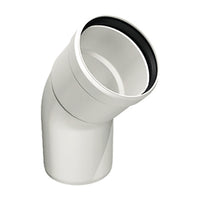 CURVA 45  ° OLIFLEX- Diam. 80- OLIVE- pezzi 1