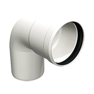 CURVA 93  ° OLIFLEX- Diam. 80- OLIVE- pezzi 1