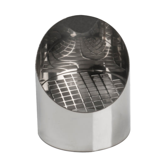 GRIGLIA ASPIRAZIONE C/RETE E VISIERA OLIFLEX- Diam. 80- OLIVE- pezzi 1