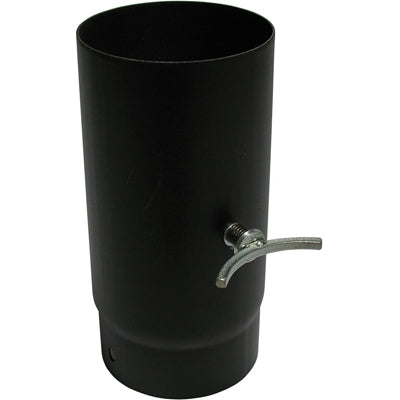 TUBO PORCELLANATO H.250 C/VALVOLA DI REGOLAZIONE SCARICO- Diam.120- A.L.A- pezzi 1