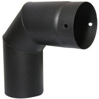 CURVA PORCELLANATA 90  ° STUFA LEGNA- Diam. 130- A.L.A- pezzi 1