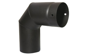 CURVA PORCELLANATA 90  ° STUFA LEGNA- Diam. 160- A.L.A- pezzi 1